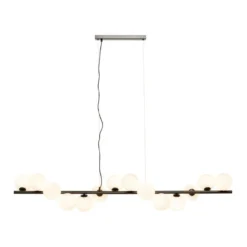 Eettafel hanglamp met glazen bollen - Kare Design Scala Balls