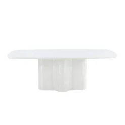 Eettafel met afgeronde hoeken - Lavis Vaddo