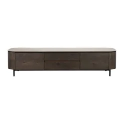 Eiken TV-meubel met travertine - Richmond Interiors Ritz