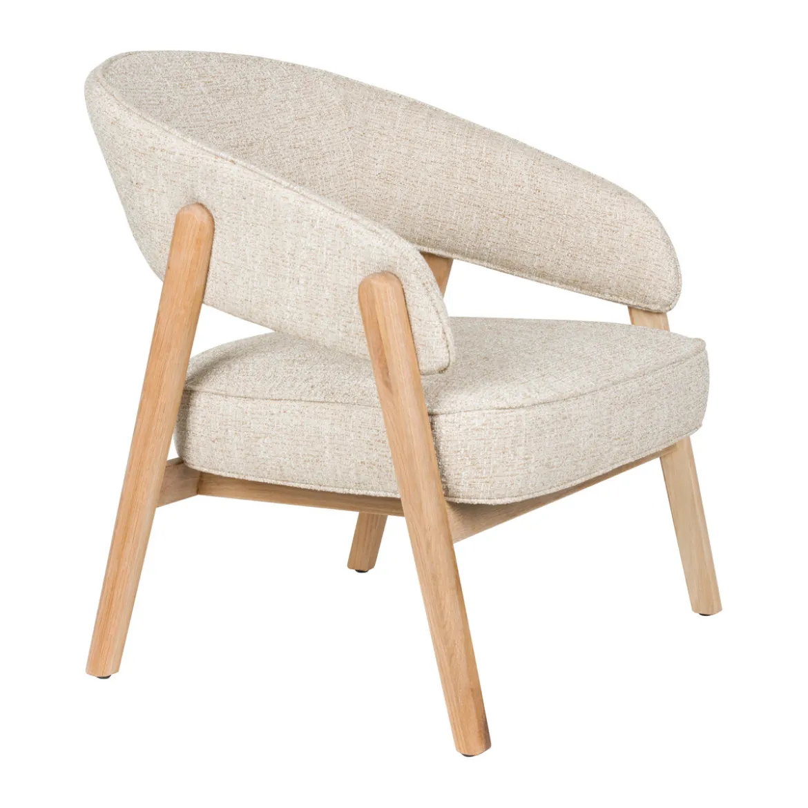 Fauteuil massief eikenhout - Zuiver Bright
