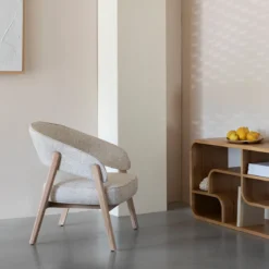 Fauteuil massief eikenhout - Zuiver Bright