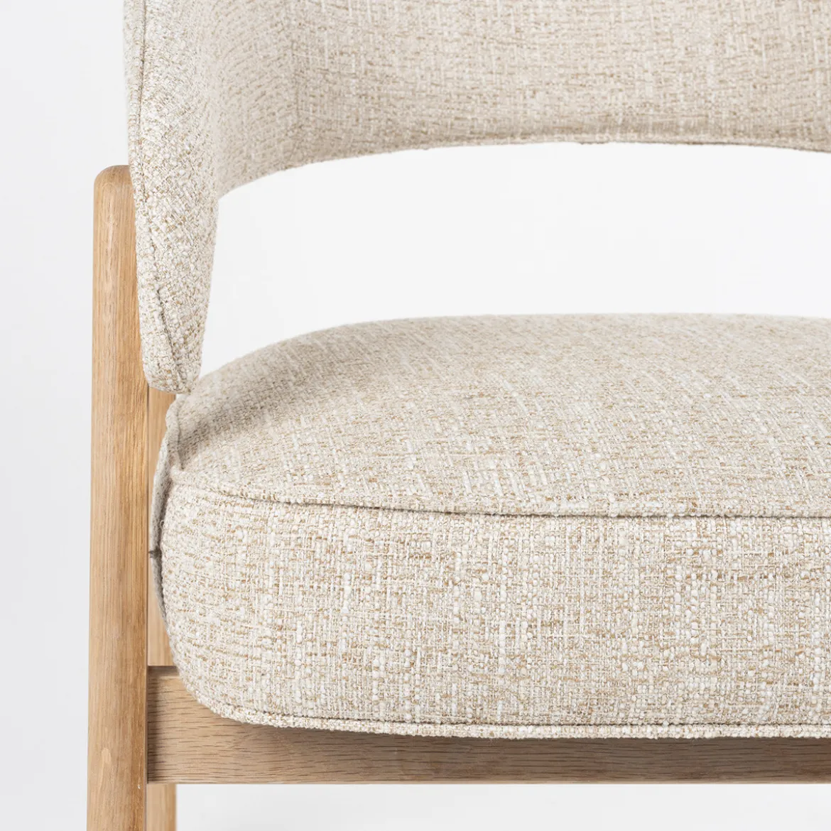 Fauteuil massief eikenhout - Zuiver Bright