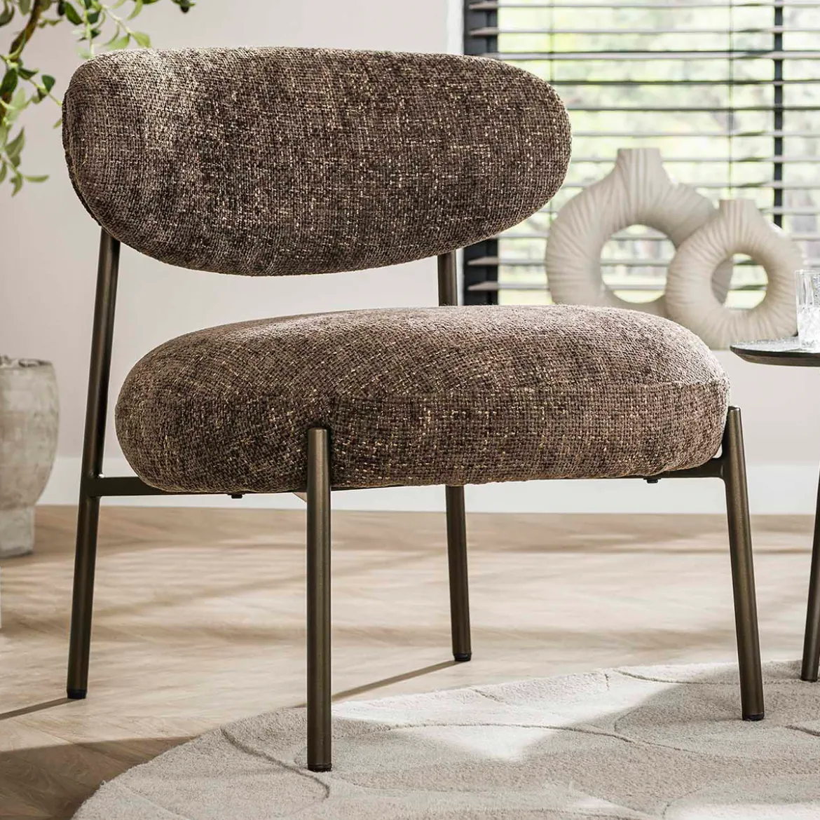 Fauteuil met ronde zitting - Giani Trendy Round