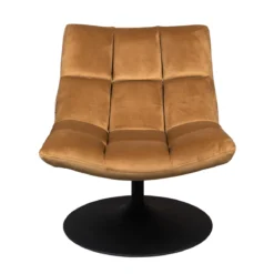 Fluwelen draaifauteuil - Dutchbone Bar Velvet