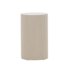Geribbelde bijzettafel - Lavis Lenox
