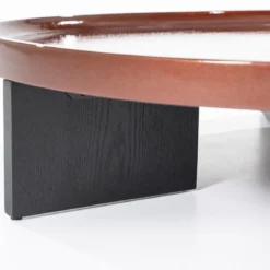 Glanzende salontafel rond - Eleonora Mayson