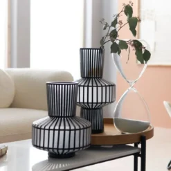 Glazen vaas Art Deco - Kare Design Roulette 42