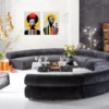 Glazen wanddecoratie geel - Kare Design Muse