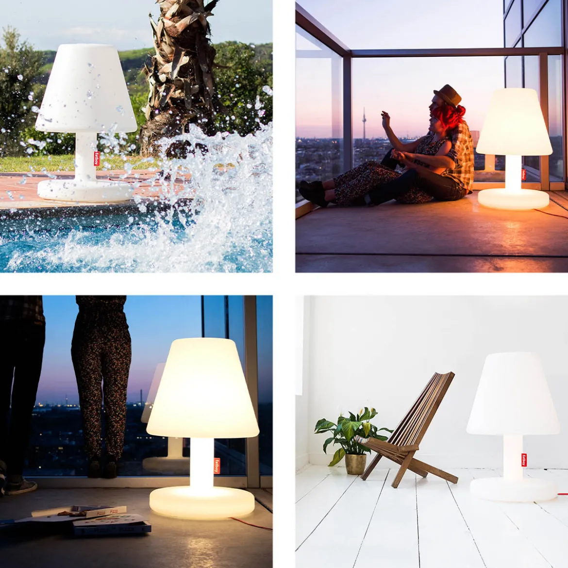 Grote buiten lamp draadloos - Fatboy Edison the Grand