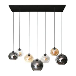 Grote hanglamp met glazen bollen - Santa Multi Globe XL