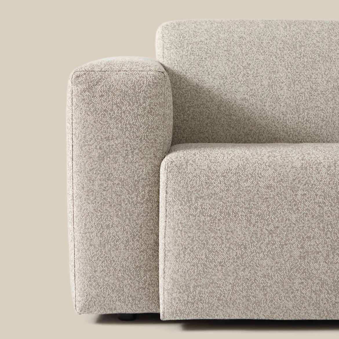 Grote hoek loungeset all-weather met hocker - Bodio Fendi