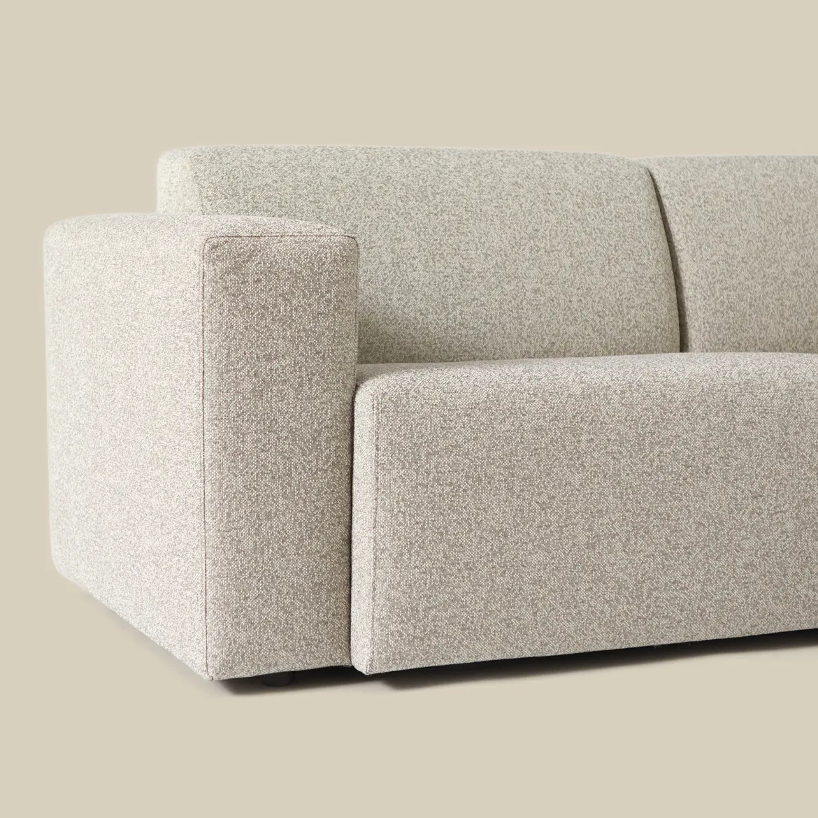 Grote hoek loungeset all-weather met hocker - Bodio Fendi