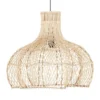 Grote rieten lamp pitriet - Must Living Figueretas