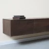 Hangend tv-meubel walnoot bruin 200 cm - Bodio Lennon