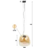 Hanglamp gekleurd glas - Santa Drift Glass