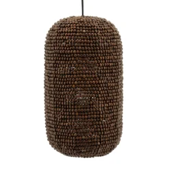 Hanglamp houten kralen - By-Boo Shanga 2