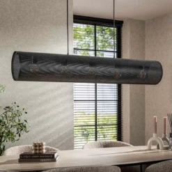 Hanglamp koker geperforeerd staal - Santa Koker Mesh
