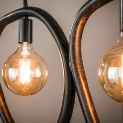 Hanglamp zwart - Santa Pebble