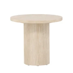 Hoge salontafel met ribbels - Lavis Haron