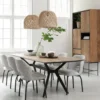 Hoge teak kast met vakken - DTP Home Metropole