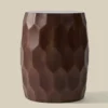 Houten bijzettafel met patroon - Bodio Miel