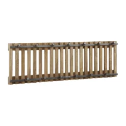 Houten kapstok met latjes - Santa Tweak
