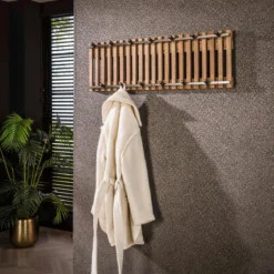 Houten kapstok met latjes - Santa Tweak