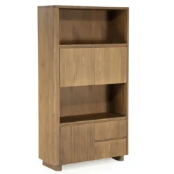 Houten kast met vakken en deuren - Eleonora Edward