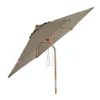 Houten parasol 250 cm kantelbaar - Brafab Trieste
