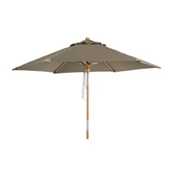 Houten parasol 250 cm kantelbaar - Brafab Trieste