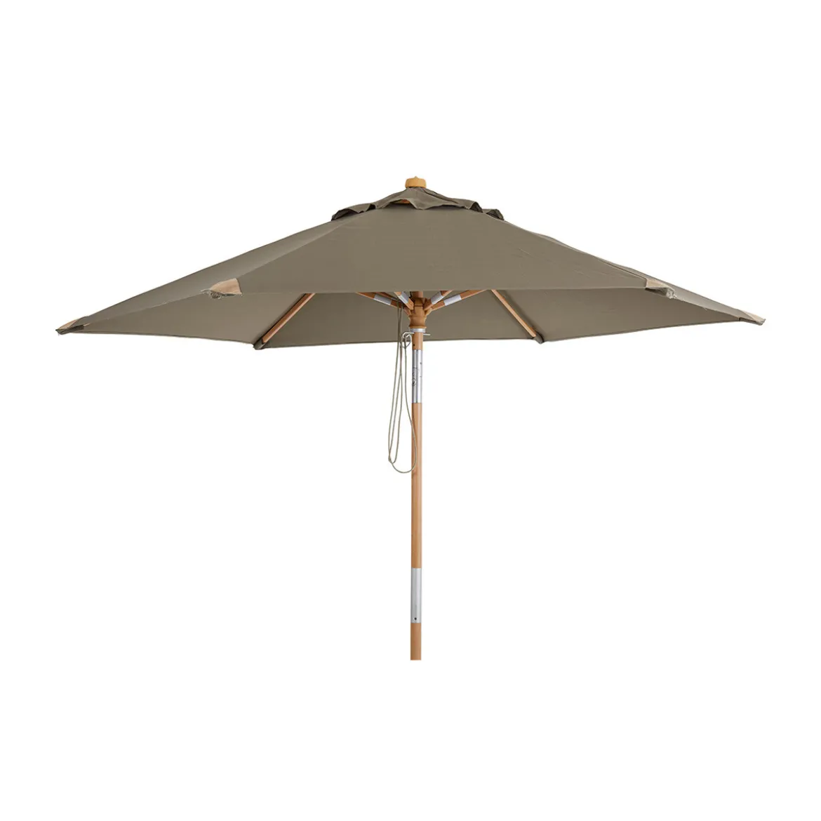 Houten parasol 250 cm kantelbaar - Brafab Trieste