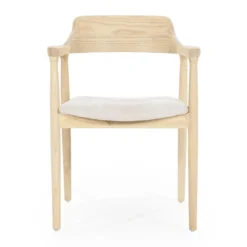 Houten stoel met armleuningen - Eleonora Yorick