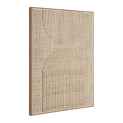 Japandi wandpaneel naturel beige - Must Living Japanese Garden