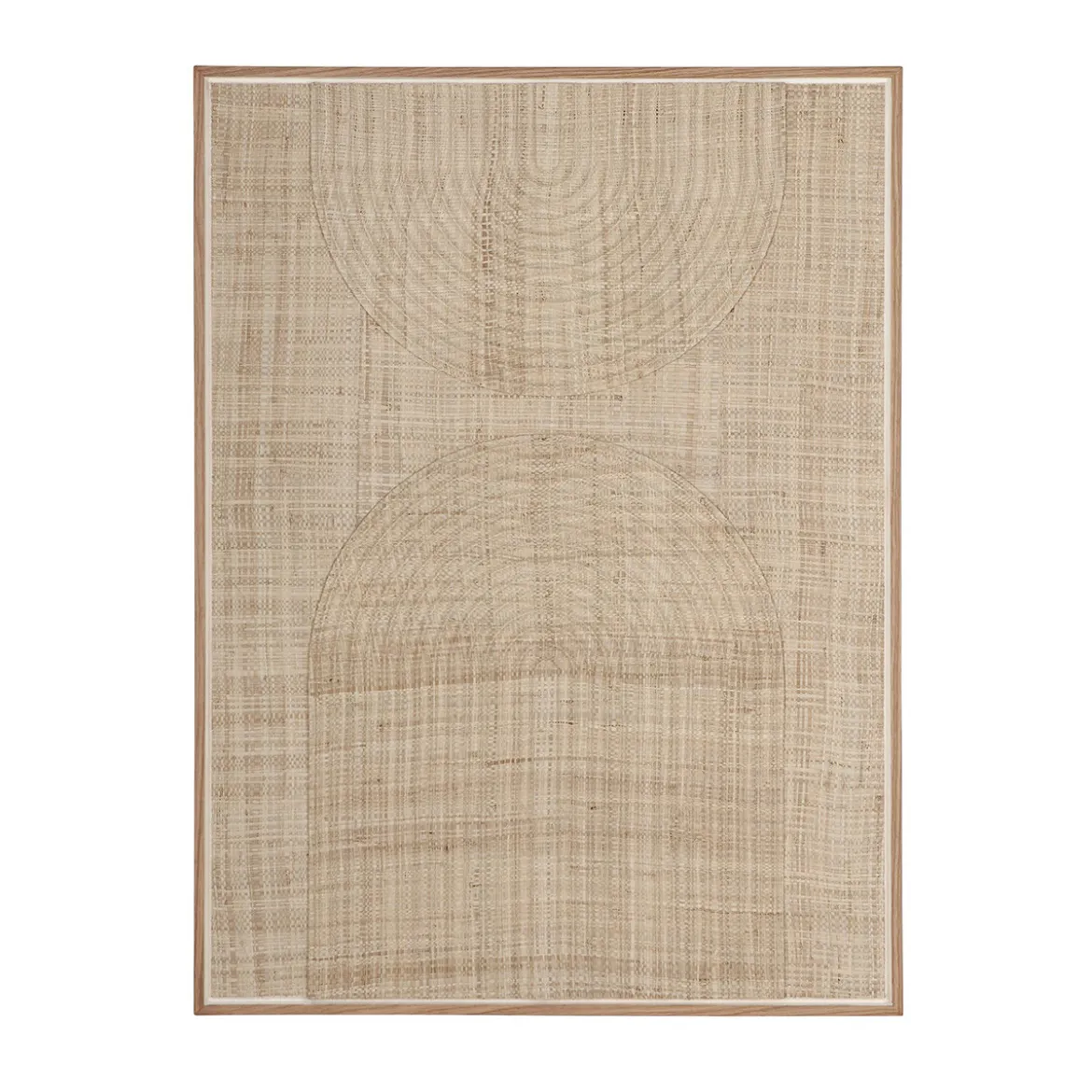 Japandi wandpaneel naturel beige - Must Living Japanese Garden