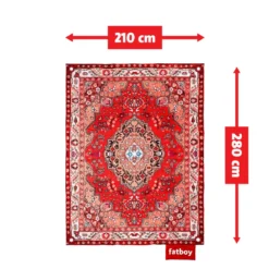 Klassiek buitenkleed rood - Fatboy Picnic Lounge