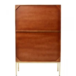 Kledingkast mangohout messing - Kare Design Muskat