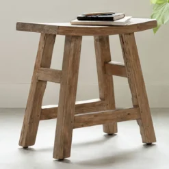 Krukje gebogen teak hout - Must Living Shanghai