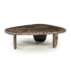 Lage salontafel bruin marmer - Eleonora Devin