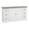 Landelijk dressoir wit 160 cm - Tower Living Fleur