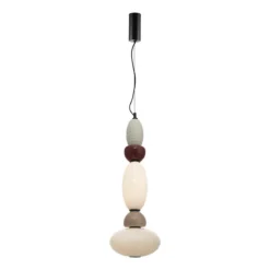 Lange hanglamp keramiek - By-Boo Garca Vertical