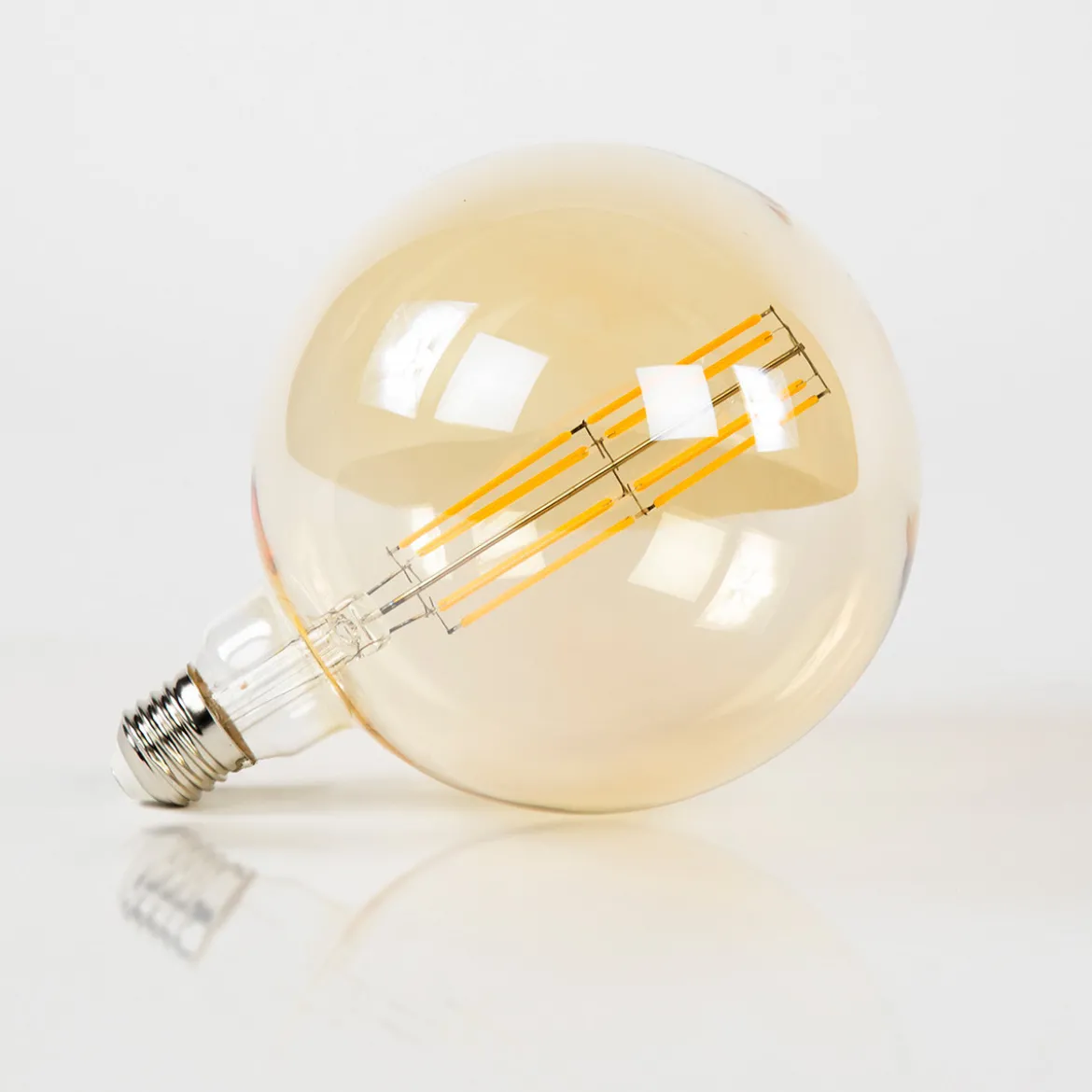 LED filament bol 15 cm - Santa Rustiek G150