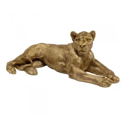 Liggende leeuw goud - Kare Design Lion Gold