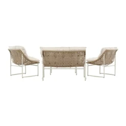 Loungeset met rattan - Lavis Tina
