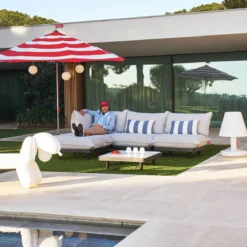 Loungeset tafel aluminium - Fatboy Paletti Table