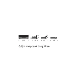 Luxe design slaapbank op wielen - Innovation Living Long Horn D.E.L.