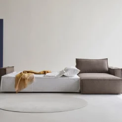 Luxe slaapbank met chaise longue - Innovation Living Newilla Lounger
