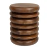 Massief houten kruk walnoot - Zuiver Disc