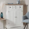 Meidenkast wit hout - Tower Living Fleur