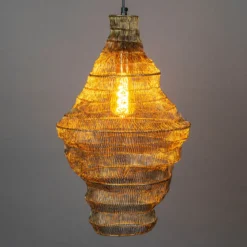 Metaalgaas hanglamp - Dutchbone Luca M
