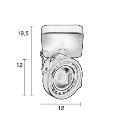Metalen LED spotje - Zuiver Dice-1 DTW